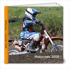 motocross album - 8x8 Photo Book (20 pages)