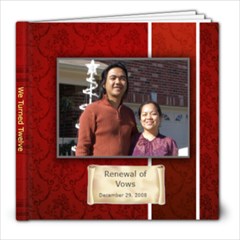 Renewal of Vows - 8x8 Photo Book (20 pages)