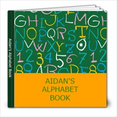 Aidan s Alphabet Book - 8x8 Photo Book (39 pages)