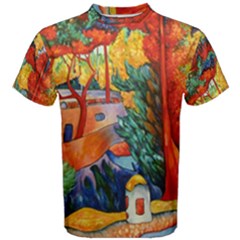 T-shirt - cotton - men s large  - Men s Cotton Tee