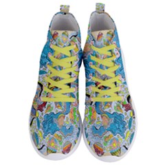 Cosmic Angels High Top Sneakers - Men s Lightweight High Top Sneakers