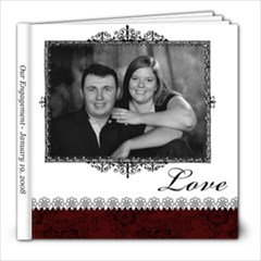 Our Engagement - 8x8 Photo Book (20 pages)