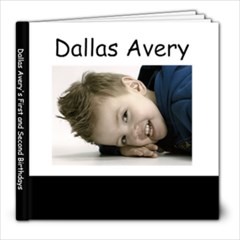 dallas birthday book - 8x8 Photo Book (20 pages)