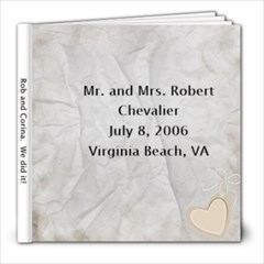 Wedding Photo book - 8x8 Photo Book (20 pages)