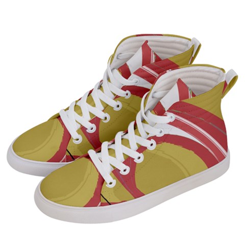 Men s Hi-Top Skate Sneakers 