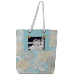 Rope handle tote - Full Print Rope Handle Tote (Large)