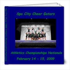 Cheer Nationals  - 8x8 Photo Book (20 pages)