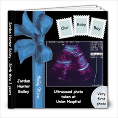 Jordan - birth - 8x8 Photo Book (20 pages)