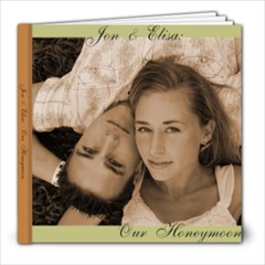 Honeymoon Album - 8x8 Photo Book (20 pages)