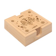 Bamboo Coaster Set 