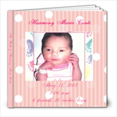 Harmony s Birth - 8x8 Photo Book (20 pages)