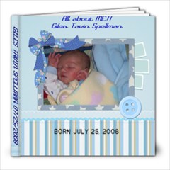 lil giles book for daddy - 8x8 Photo Book (20 pages)