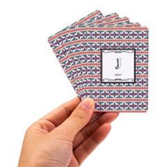 Playing Cards Single Design (Rectangle) with Custom Box 
