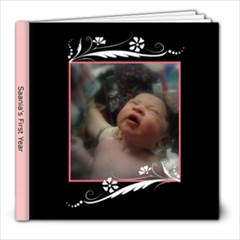 saania s first year - 8x8 Photo Book (20 pages)