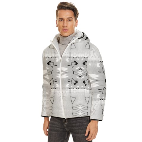 Men s Hooded Quilted Jacket 