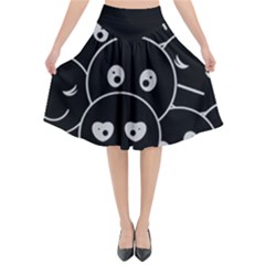 Bskirt2 - Flared Midi Skirt