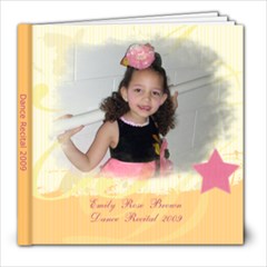 dance book - 8x8 Photo Book (20 pages)