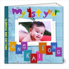 My 1st year - 8x8 Photo Book (30 pages)