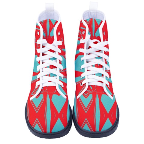 Men s High-Top Canvas Sneakers 