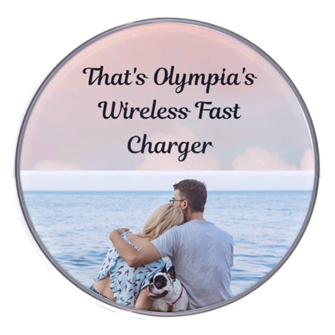 Wireless Fast Charger(White) 