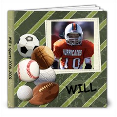 Will s Sports 2008-2009 - 8x8 Photo Book (20 pages)