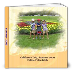 California Trip - 8x8 Photo Book (20 pages)