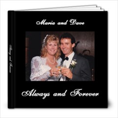 Dave & Maria - 8x8 Photo Book (20 pages)
