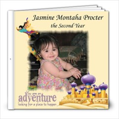 Jasmine s First Year - 8x8 Photo Book (39 pages)