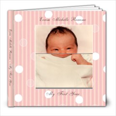 Errin first year  - 8x8 Photo Book (20 pages)