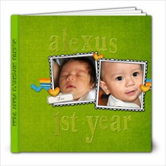 Alexus First Year - 8x8 Photo Book (20 pages)