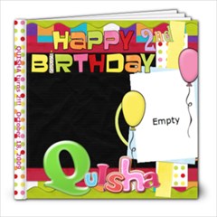 quisha s 2nd birthday - 8x8 Photo Book (20 pages)