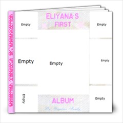 Eliyanas first album - 8x8 Photo Book (20 pages)