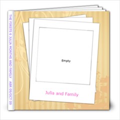 Julia y Familia - 8x8 Photo Book (30 pages)