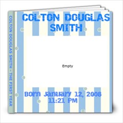 colton scrap book - 8x8 Photo Book (20 pages)