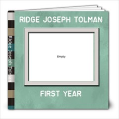 Ridge s 1st - 8x8 Photo Book (20 pages)