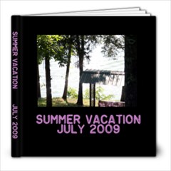 Summer vacation - July 2009 - 8x8 Photo Book (20 pages)