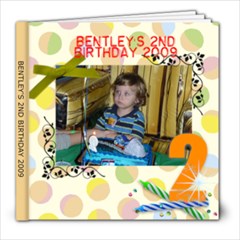 bentley 2 bday - 8x8 Photo Book (20 pages)