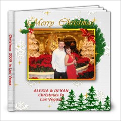 ALESI & DEYAN Christmas 2009 in Las Vegas - 8x8 Photo Book (30 pages)