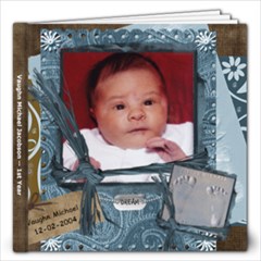 Vaughn Baby Book - 12x12 Photo Book (20 pages)