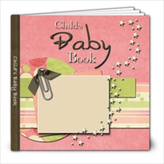 Baby Girl Book - 8x8 Photo Book (30 pages)
