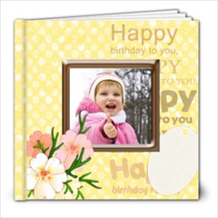 Happy Girl - 8x8 Photo Book (20 pages)