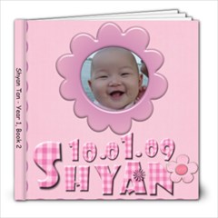 Shyan 6-12 months - 8x8 Photo Book (20 pages)