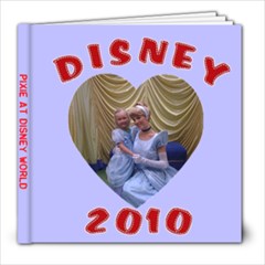 Pixie at Disney - 8x8 Photo Book (20 pages)
