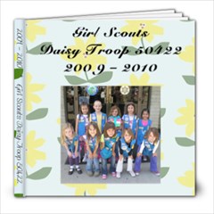 2009 - 2010 Daisy Troop Book - 8x8 Photo Book (20 pages)