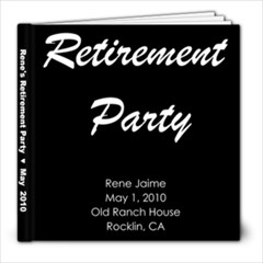 Kuya Rene s Retirement Party - 8x8 Photo Book (30 pages)