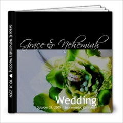 Wedding - Grace & Nehemiah - 8x8 Photo Book (30 pages)