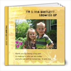 Ty and Mia 2009 - 8x8 Photo Book (20 pages)