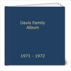 MMFA 1971-1972 - 8x8 Photo Book (30 pages)
