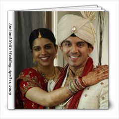 Wedding Album-Rupa - 8x8 Photo Book (20 pages)