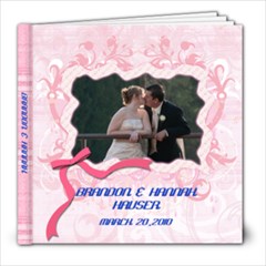 WEDDING BOOK - 8x8 Photo Book (60 pages)